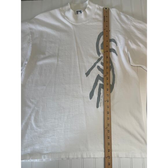 Vintage 90's 1995 Kokopelli T Shirt Mock Neck - Size Men's Large - Picture 7 of 10